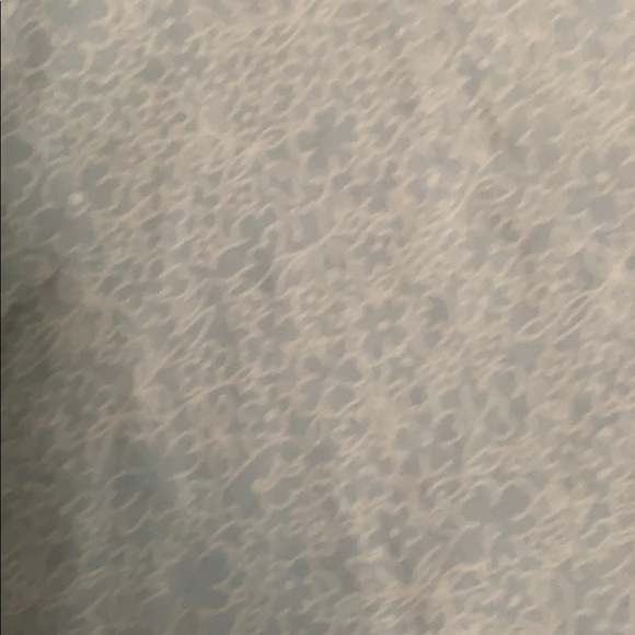 Short Sleeve, Light Denim Colored, Button Up Top - Picture 3 of 5